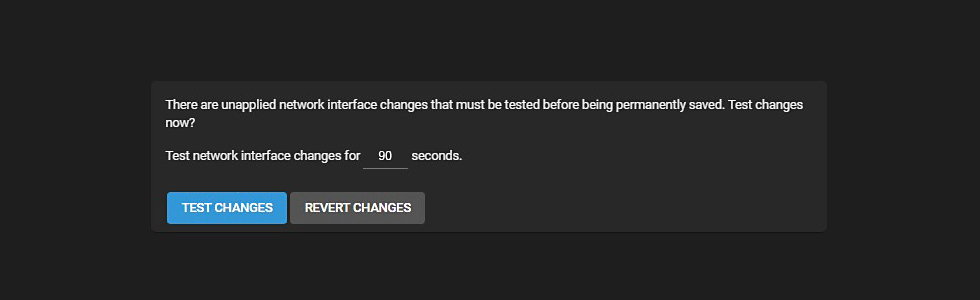 Interface Changes Detected