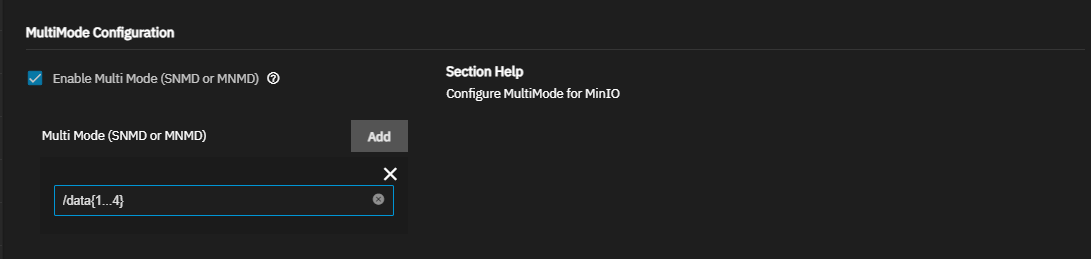 Multi Mode SNDN Command