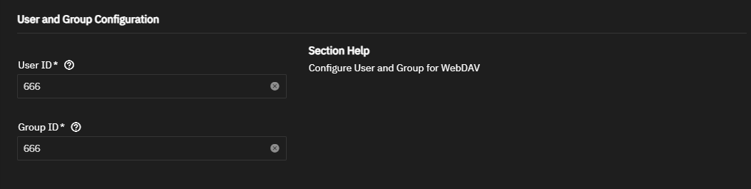User And Group Configuration