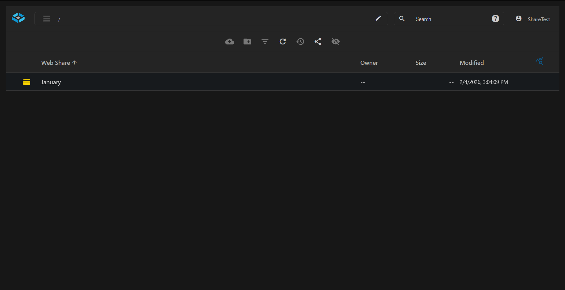 WebShare UI Home WebShare UI Home