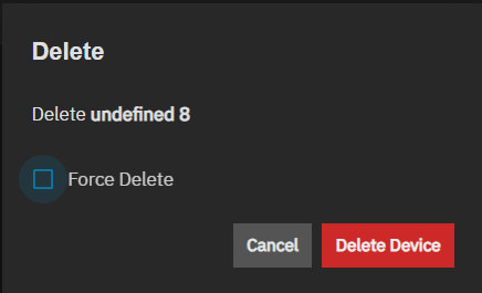 Delete Virtual Machine Device Delete Virtual Machine Device