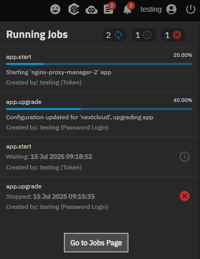 Jobs Task Manager Jobs Task Manager