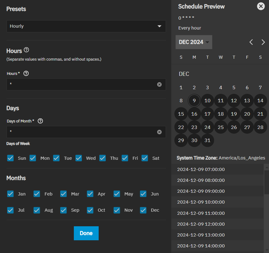 Advanced Scheduler DataProtectionSMARTTestAdvancedSchedSCALE