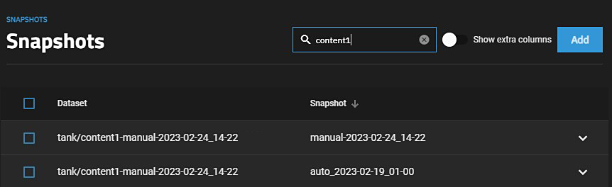 Snapshot Screen Snapshot Screen