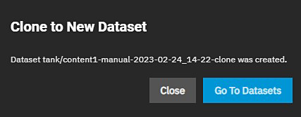 Dataset Successfully Created Dataset Successfully Created