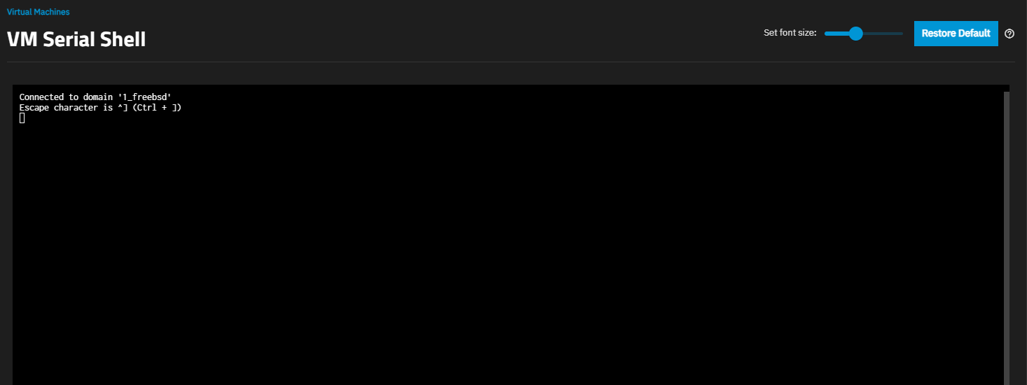 Serial Shell Serial Shell